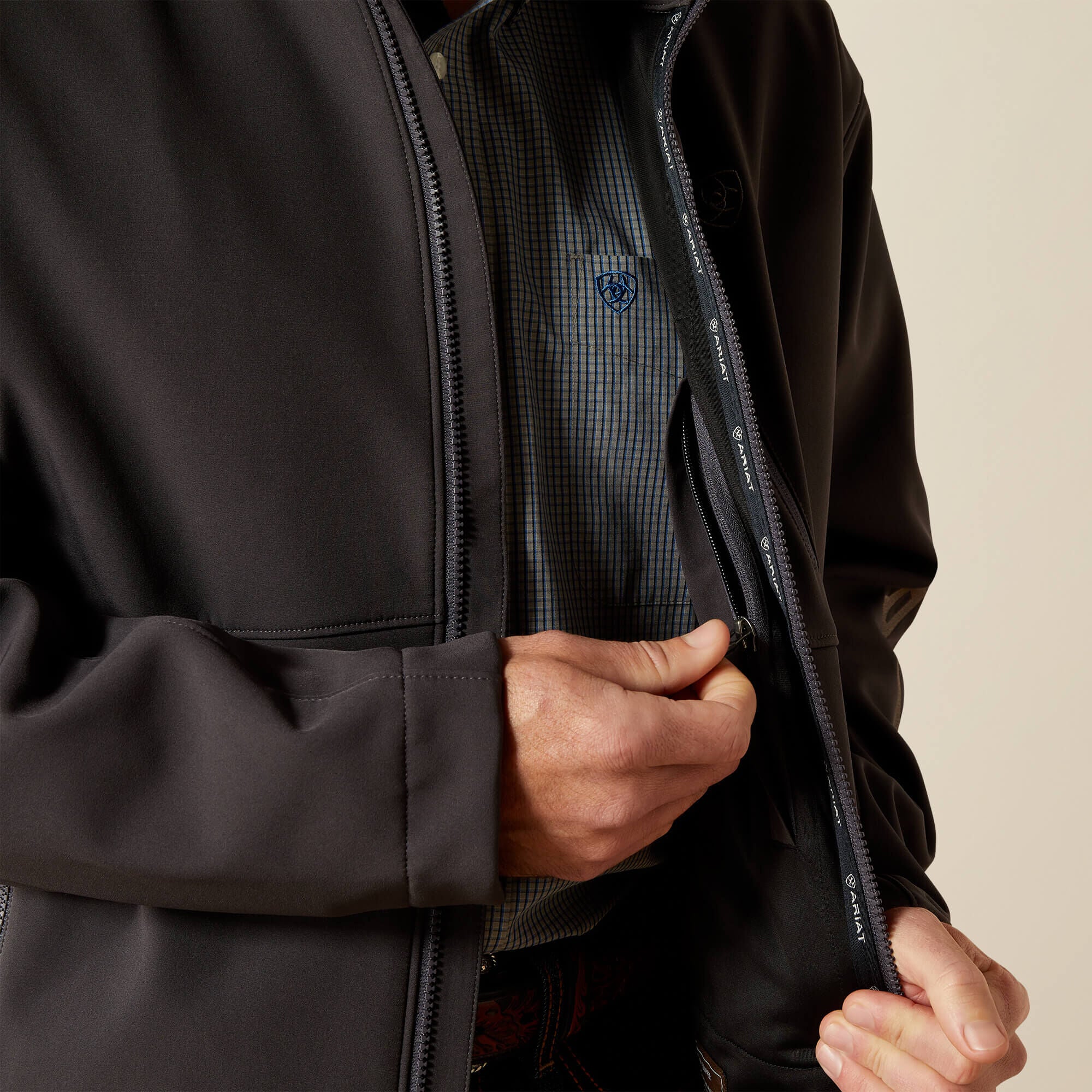 Logo Softshell Jacket - Men