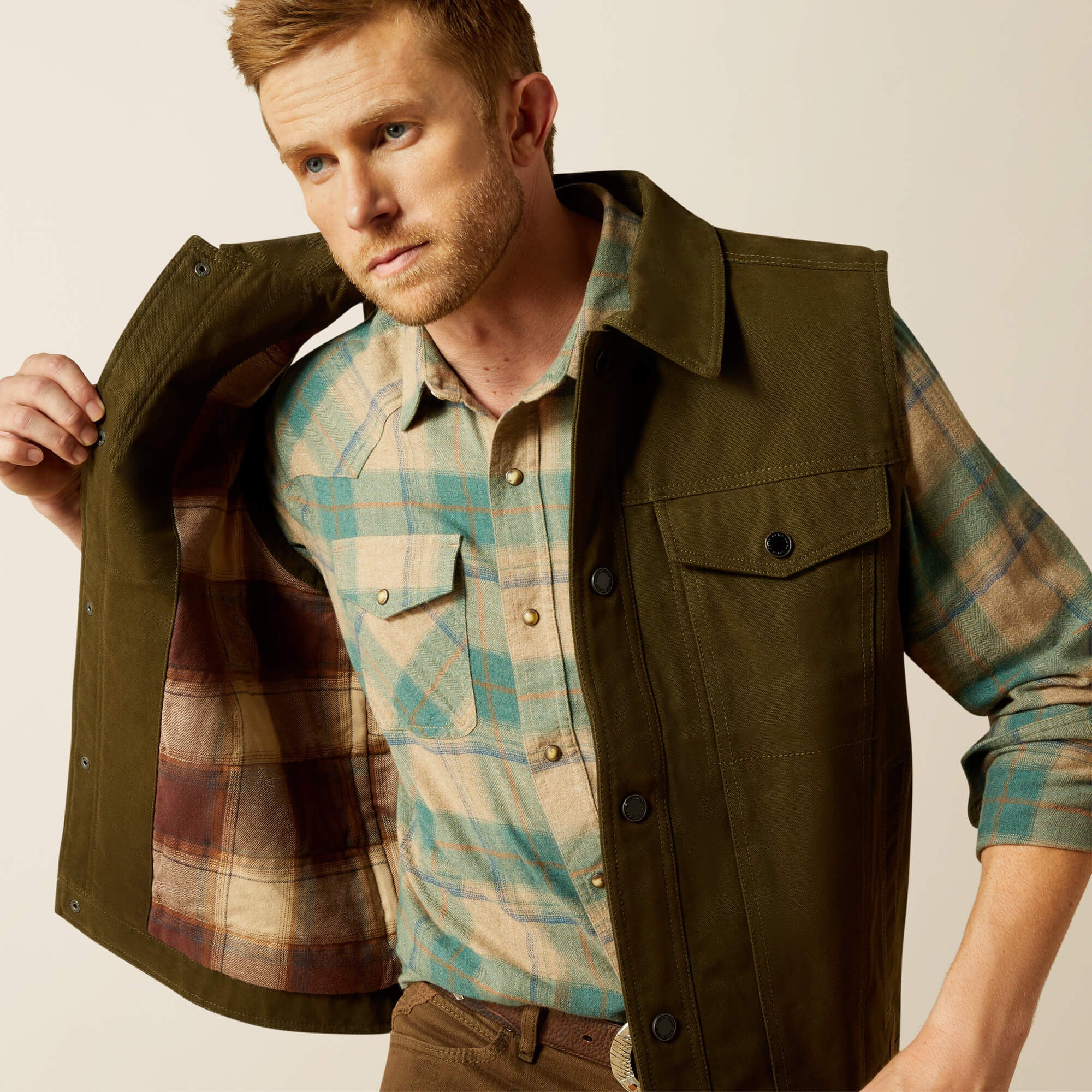 Canvas Rancher Vest - Men