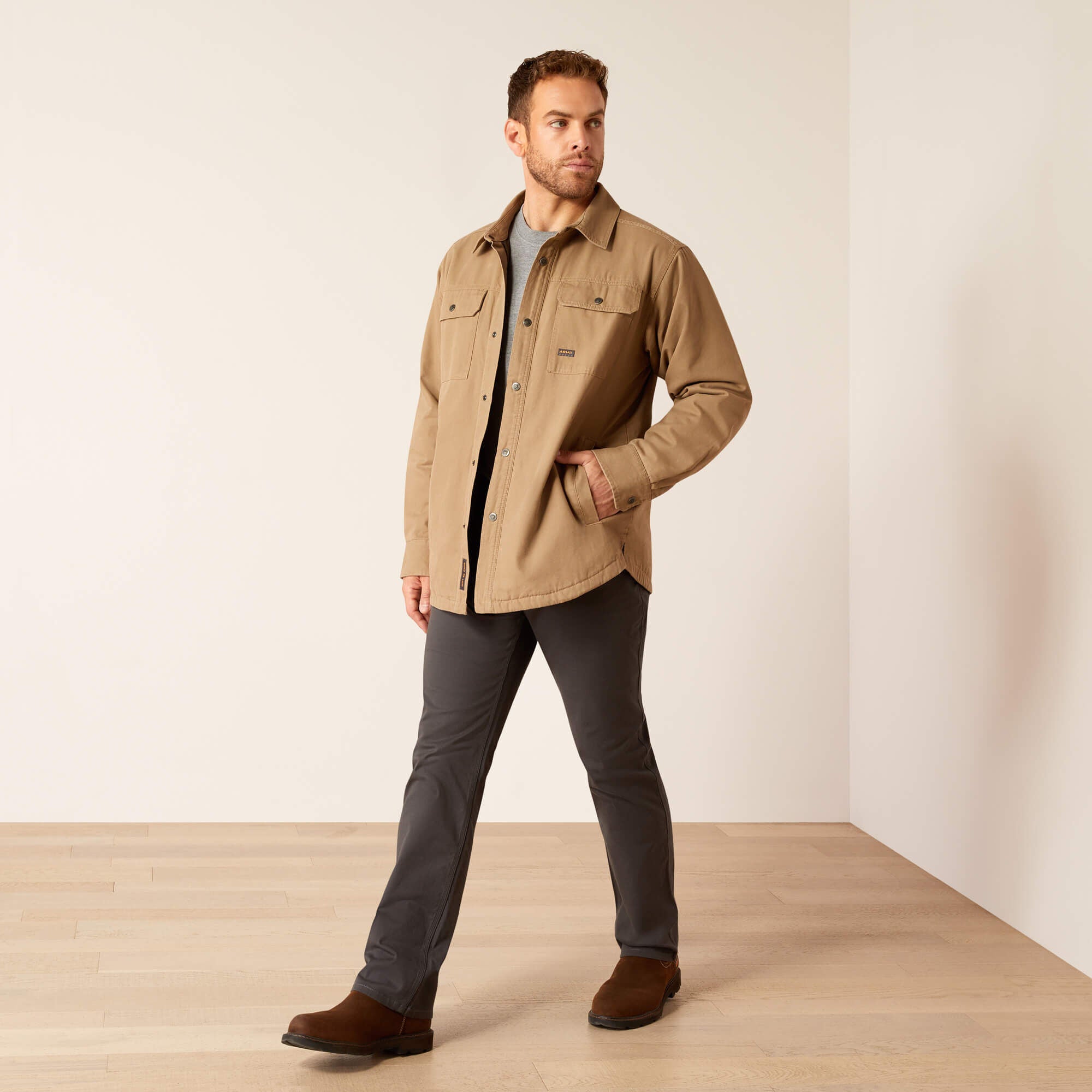 Rebar Canvas Shirt Jacket - Men