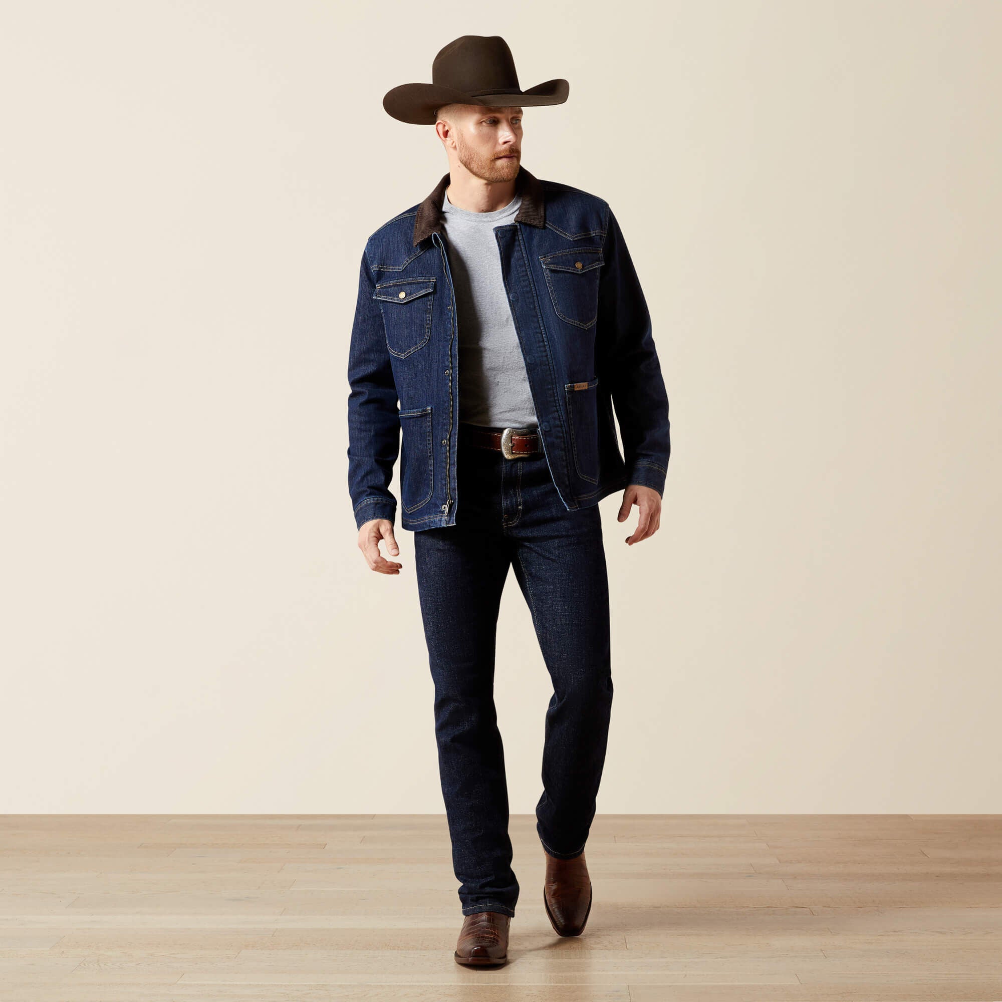 Denim Chore Jacket - Men|Trends