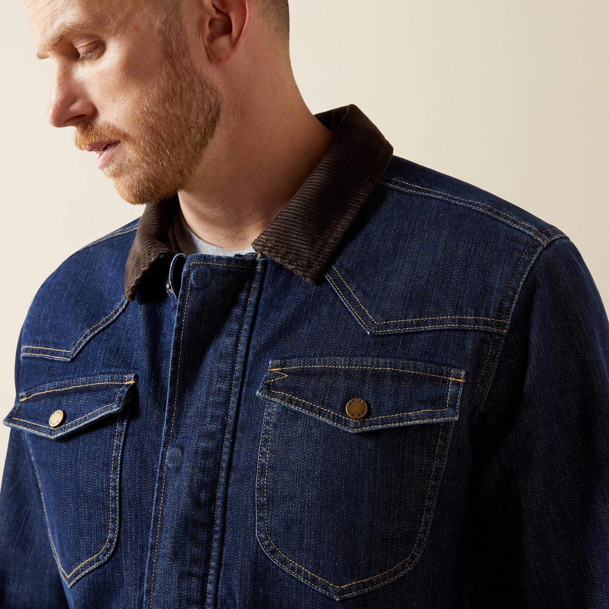 Denim Chore Jacket - Men|Trends