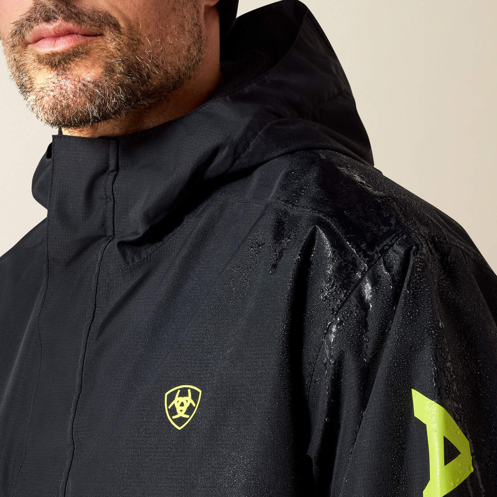 Rebar Stormshell Logo Waterproof Jacket - Men
