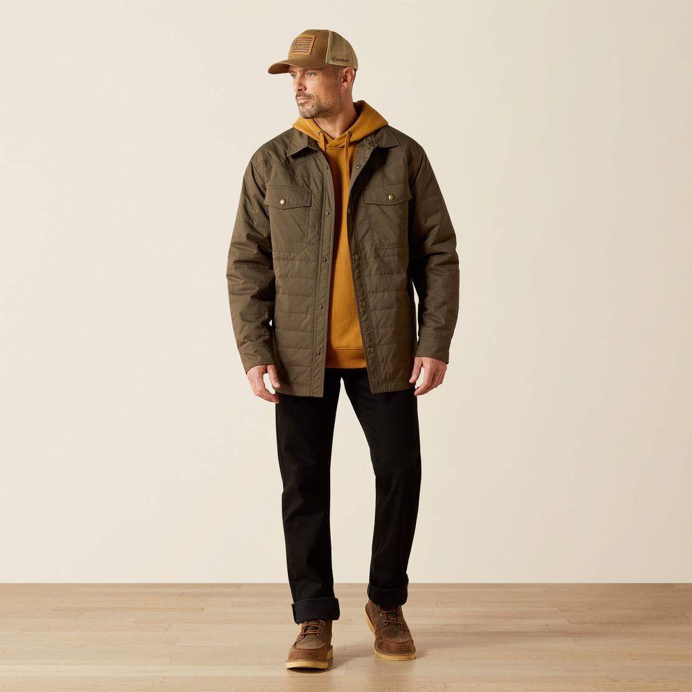Quilted Shirt Jacket - Men