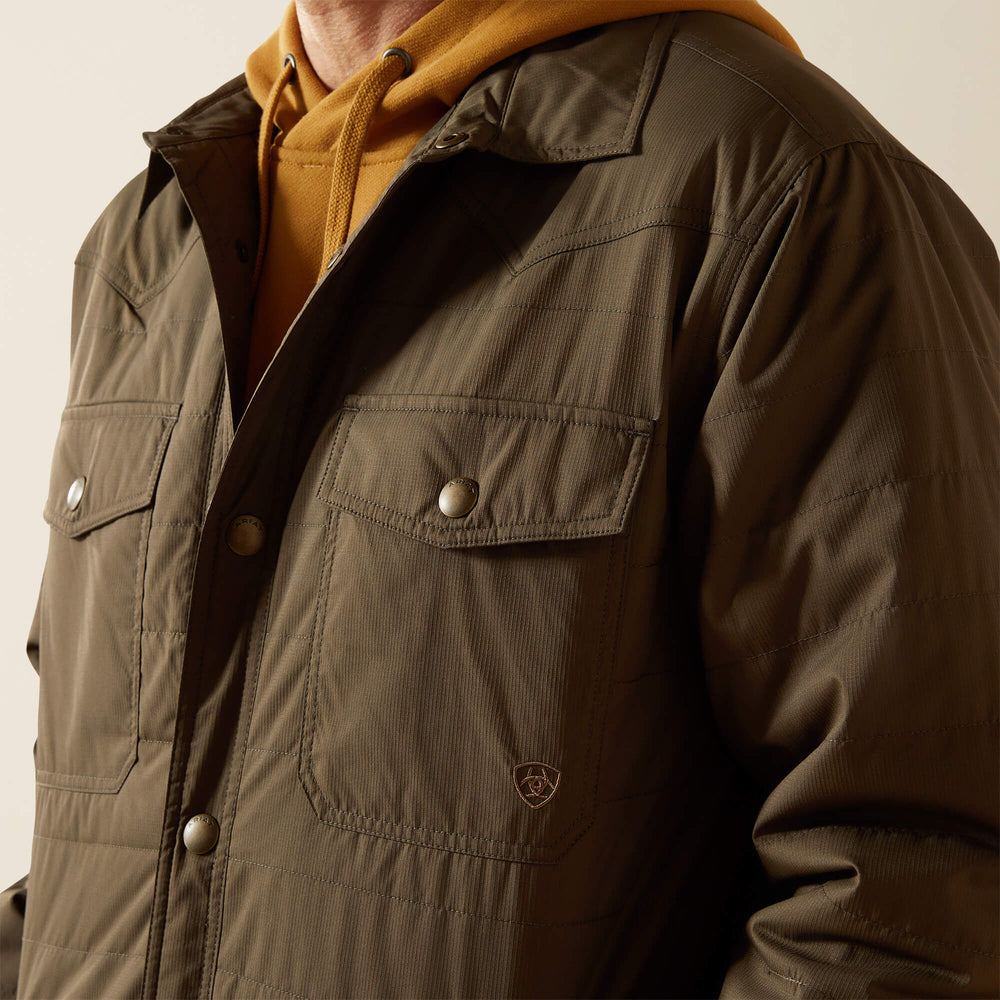 Quilted Shirt Jacket - Men