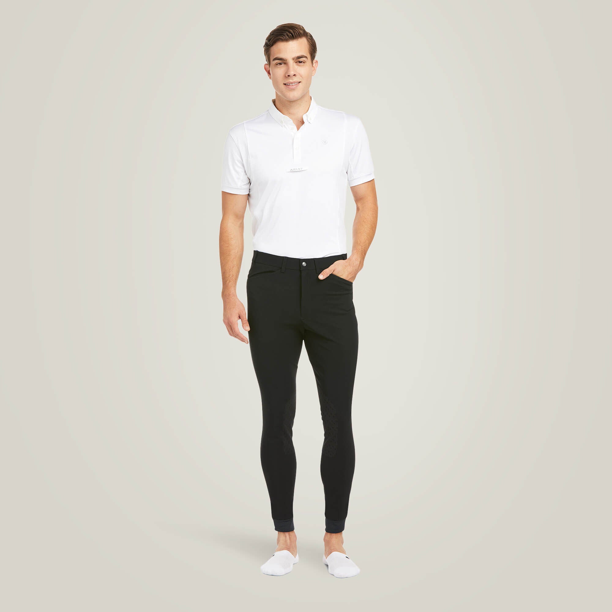 Tri Factor Grip Knee Patch Breech - Men