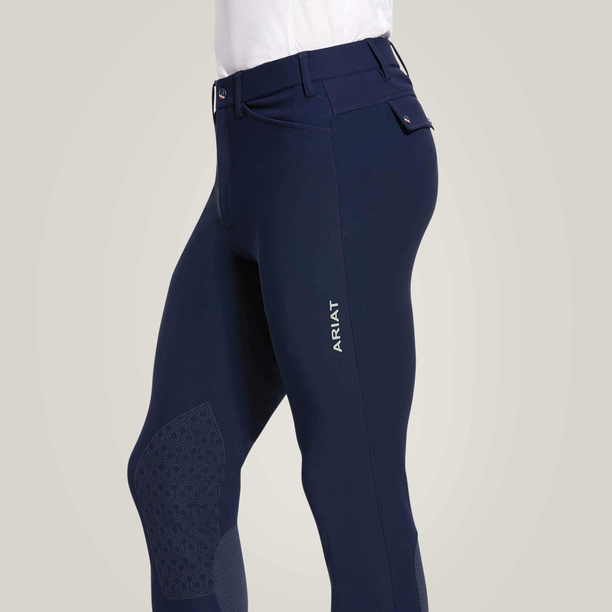 Tri Factor Grip Knee Patch Breech - Men
