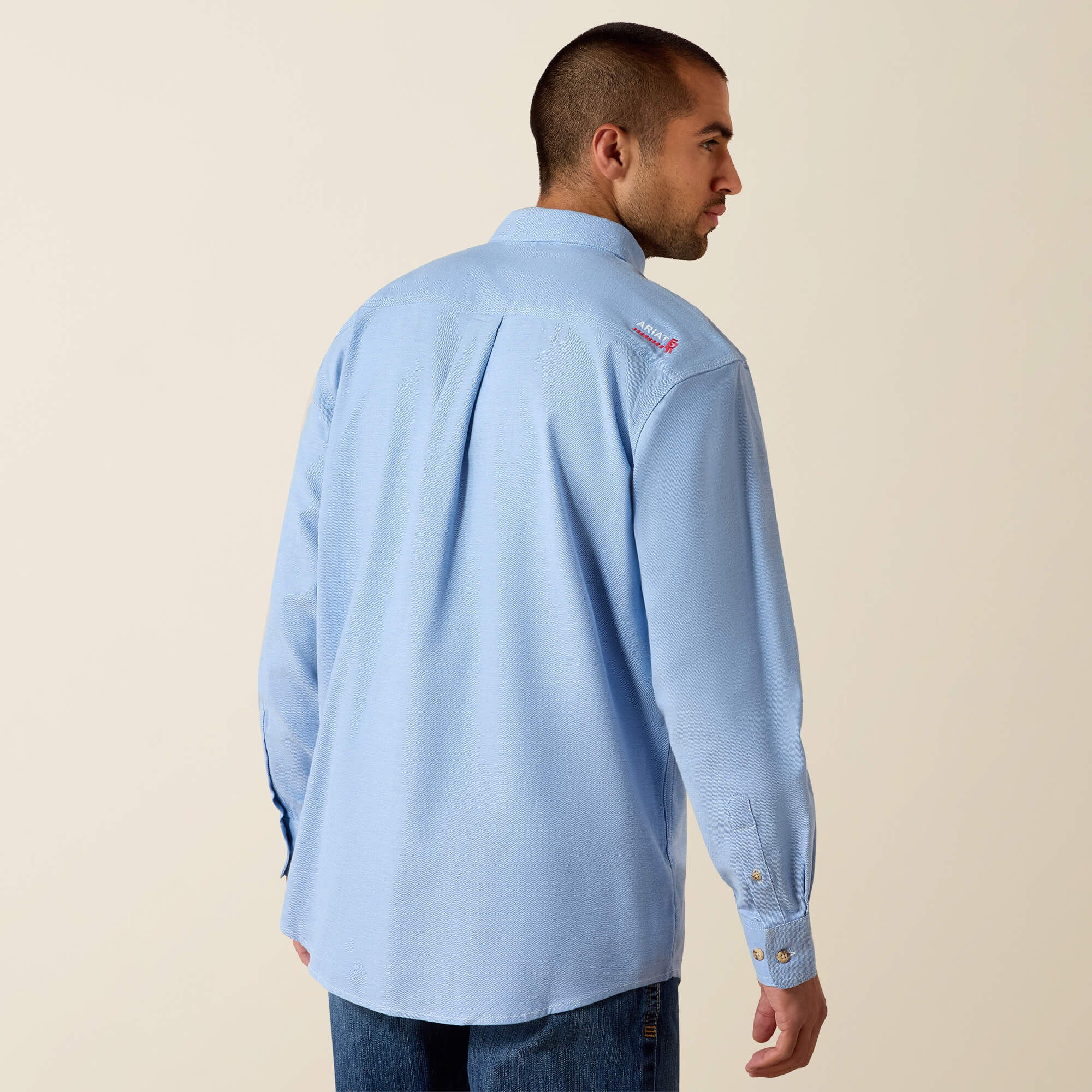 FR Solid Twill DuraStretch Work Shirt - Men