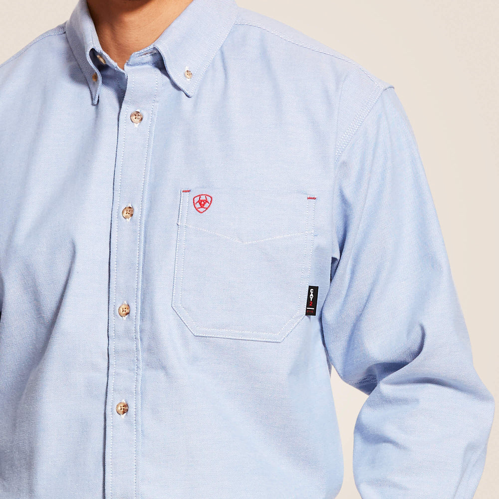 FR Solid Twill DuraStretch Work Shirt - Men