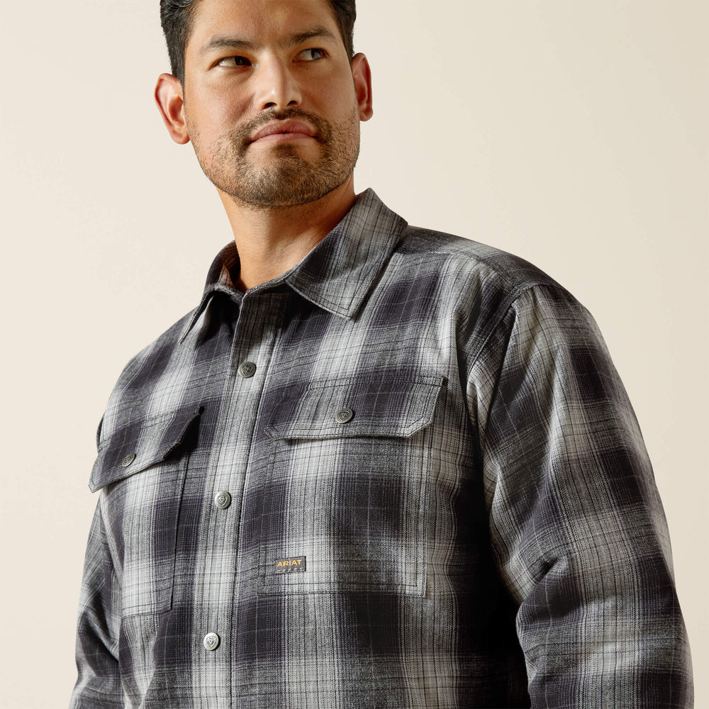 Rebar Flannel Insulated Shirt Jacket - Men