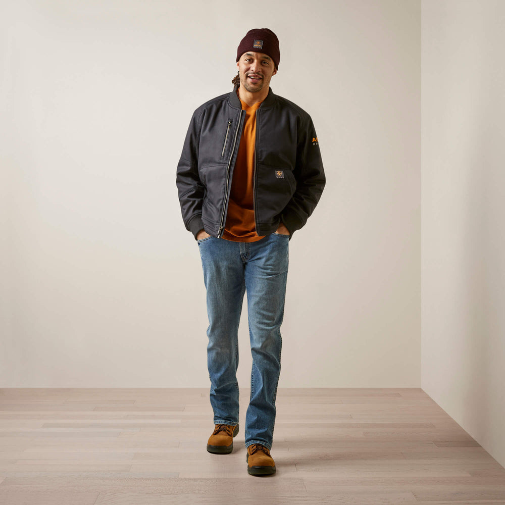 Rebar Stretch Canvas Bomber Jacket - Men