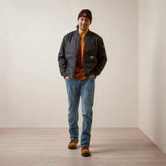 Rebar Stretch Canvas Bomber Jacket - Men