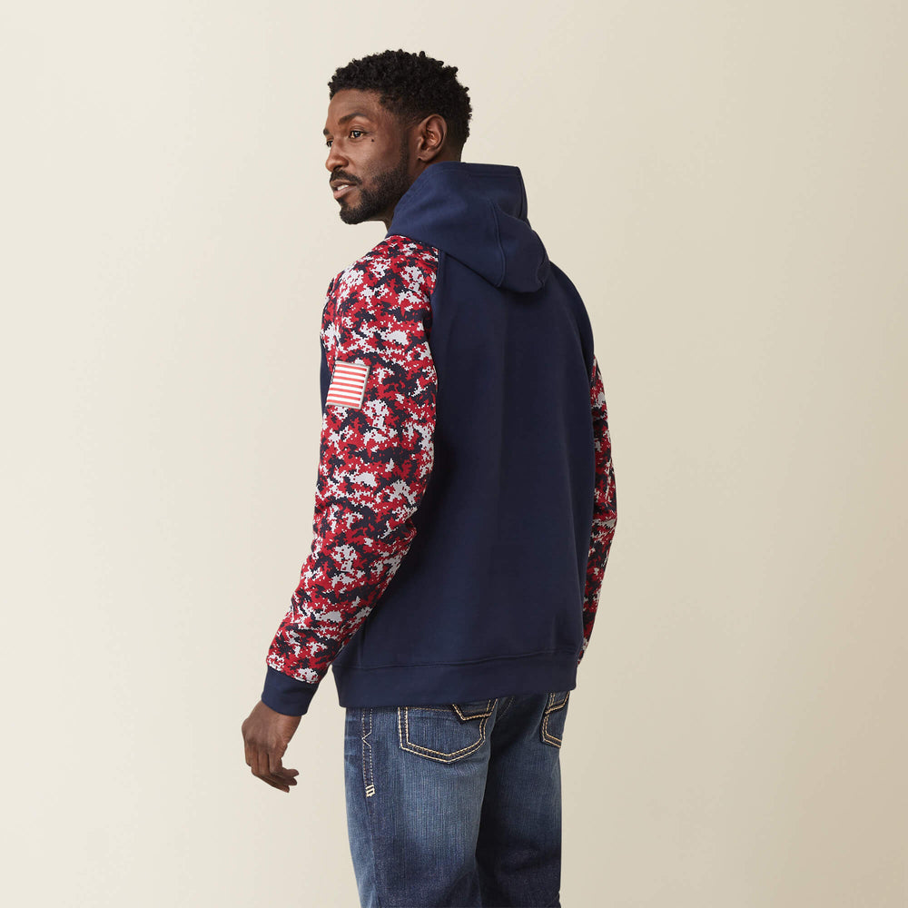 FR DuraStretch Patriot Hoodie - Men