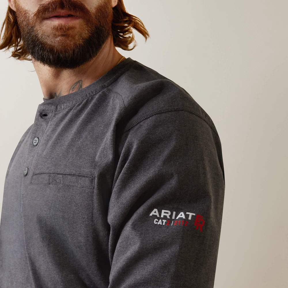 FR Air Refinery Row Graphic Henley Top - Men