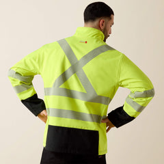 FR Vernon Hi-Vis Softshell Jacket - Men