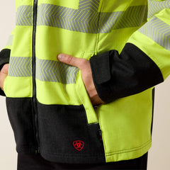 FR Vernon Hi-Vis Softshell Jacket - Men