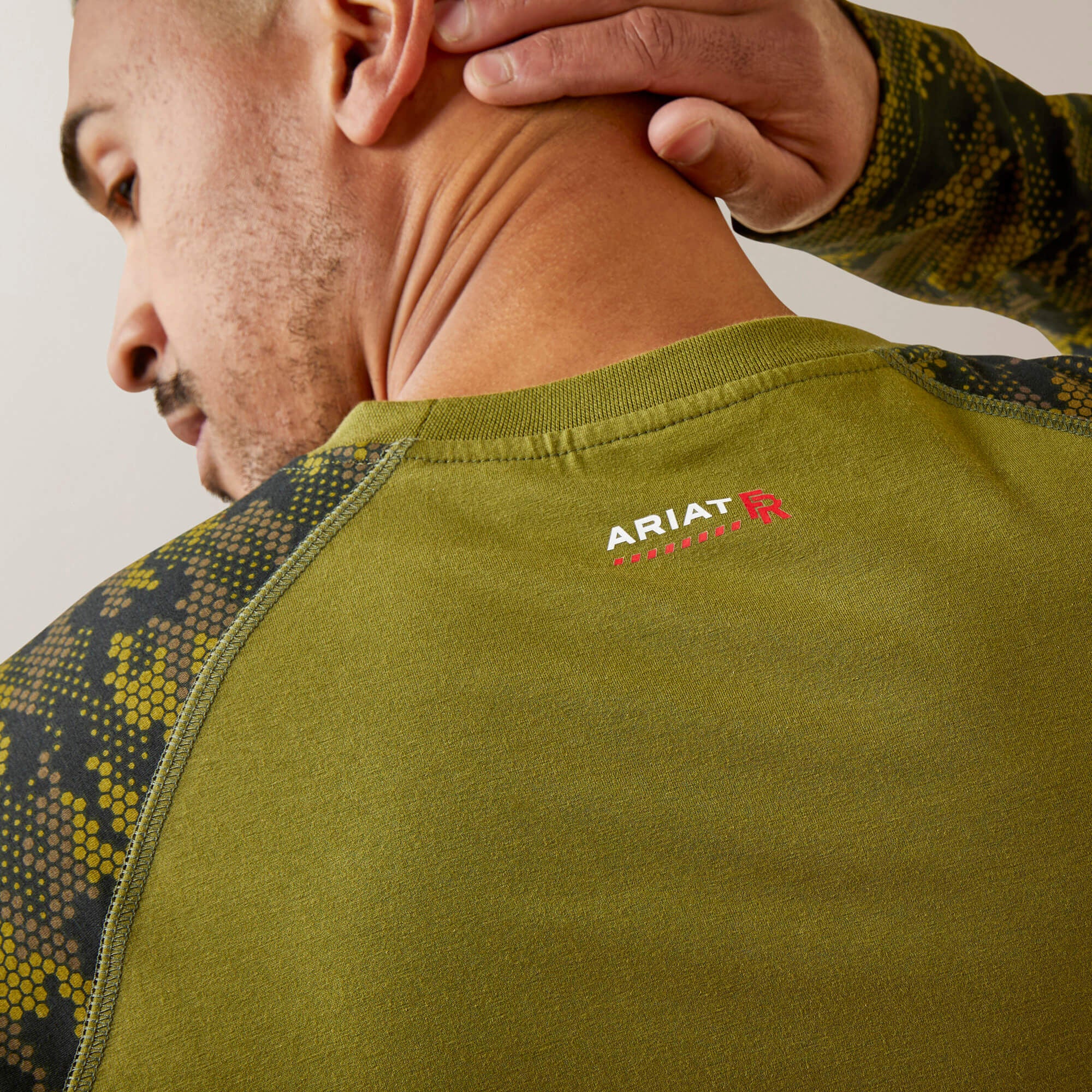 FR AC Stretch Camo Baseball T-Shirt - Men