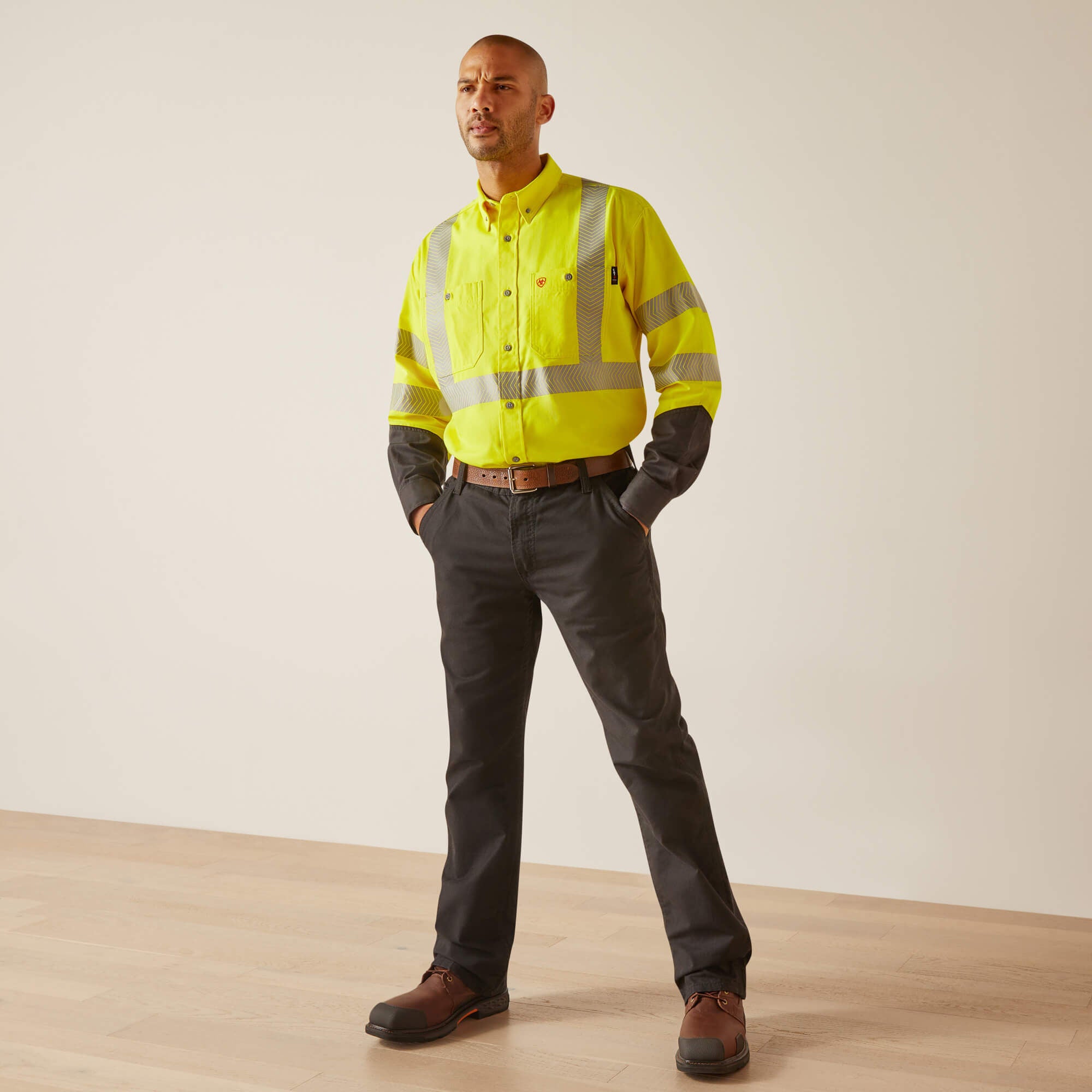 FR Hi-Vis Work Shirt - Men
