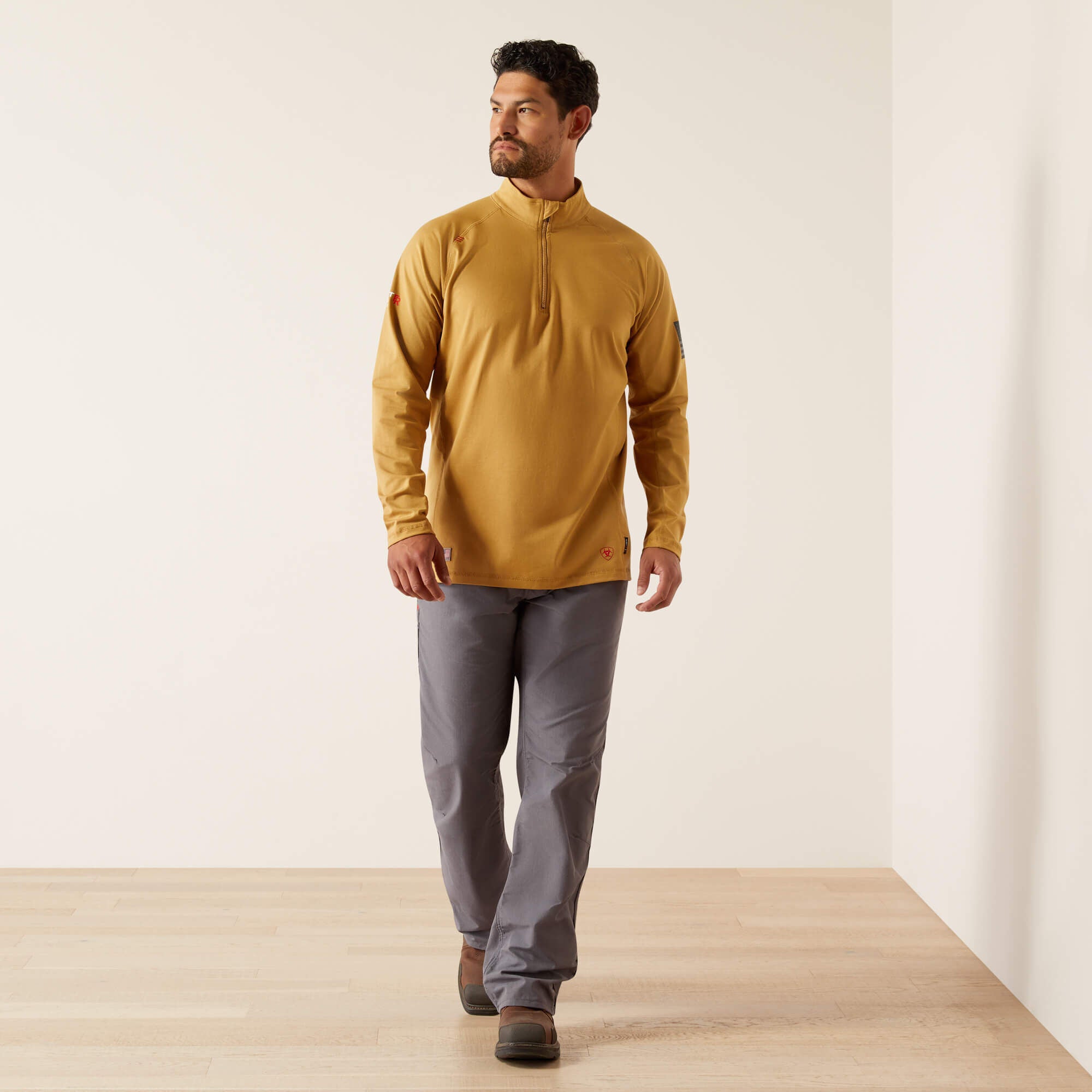 FR Combat Stretch Patriot 1/4 Zip Work Shirt - Men