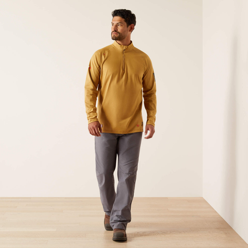 FR Combat Stretch Patriot 1/4 Zip Work Shirt - Men