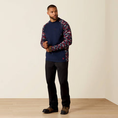 FR AC Stretch Camo Baseball T-Shirt - Men