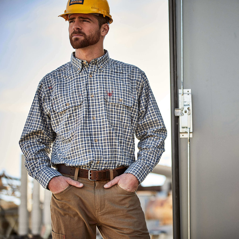 FR Plaid Featherlight Work Shirt - Men