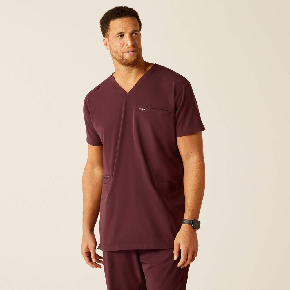 Derham 6 Pocket Scrub Top - Men