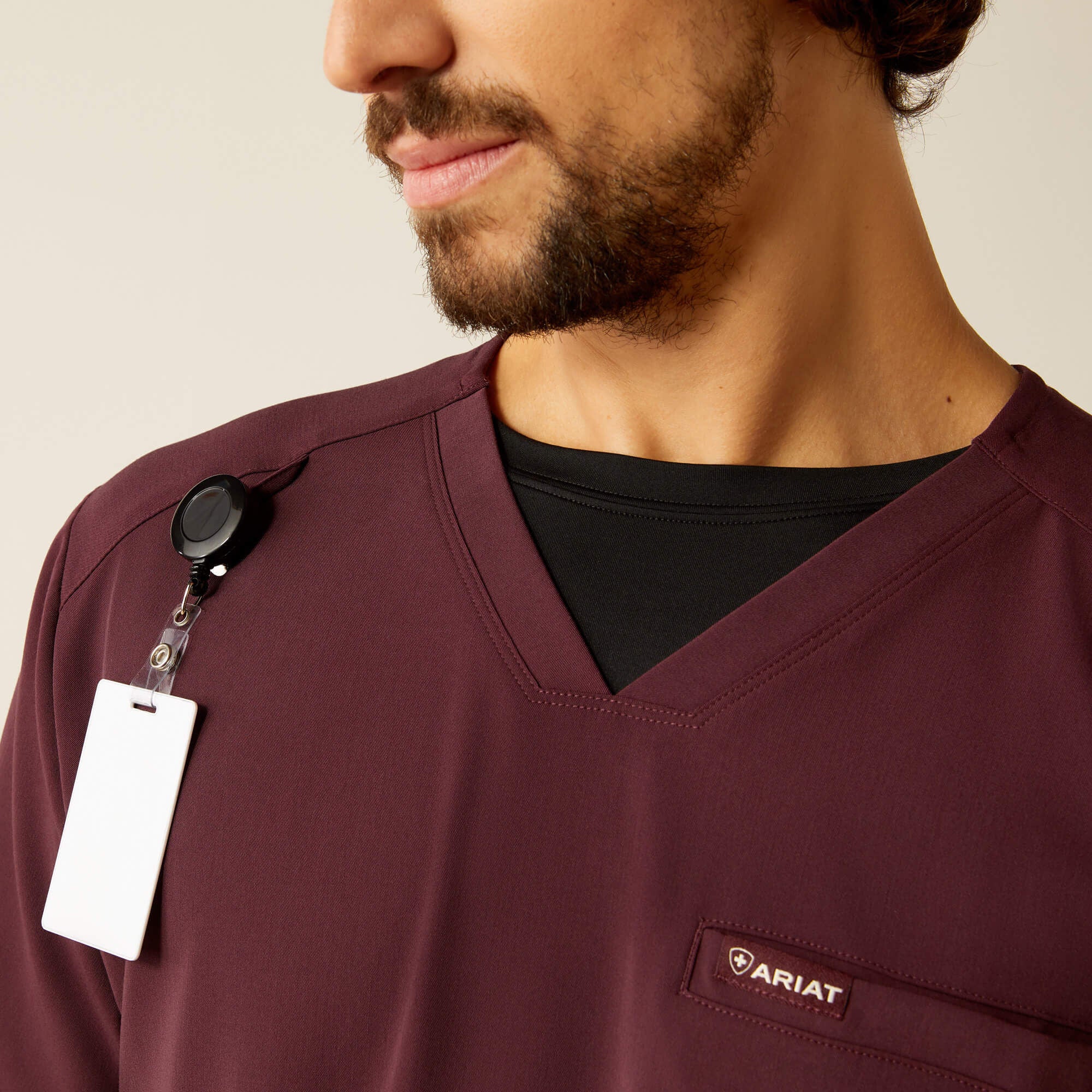 Derham 6 Pocket Scrub Top - Men
