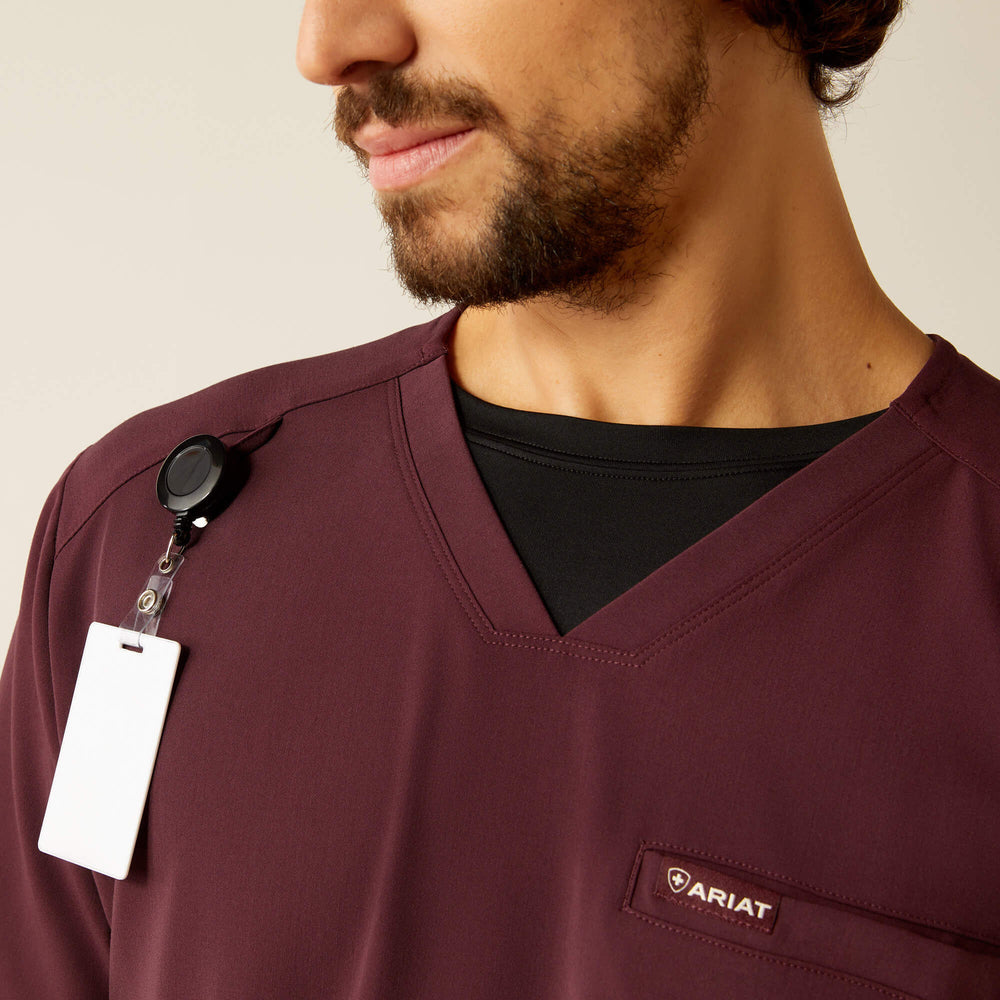 Derham 6 Pocket Scrub Top - Men