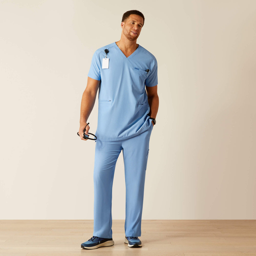 Derham 6 Pocket Scrub Top - Men