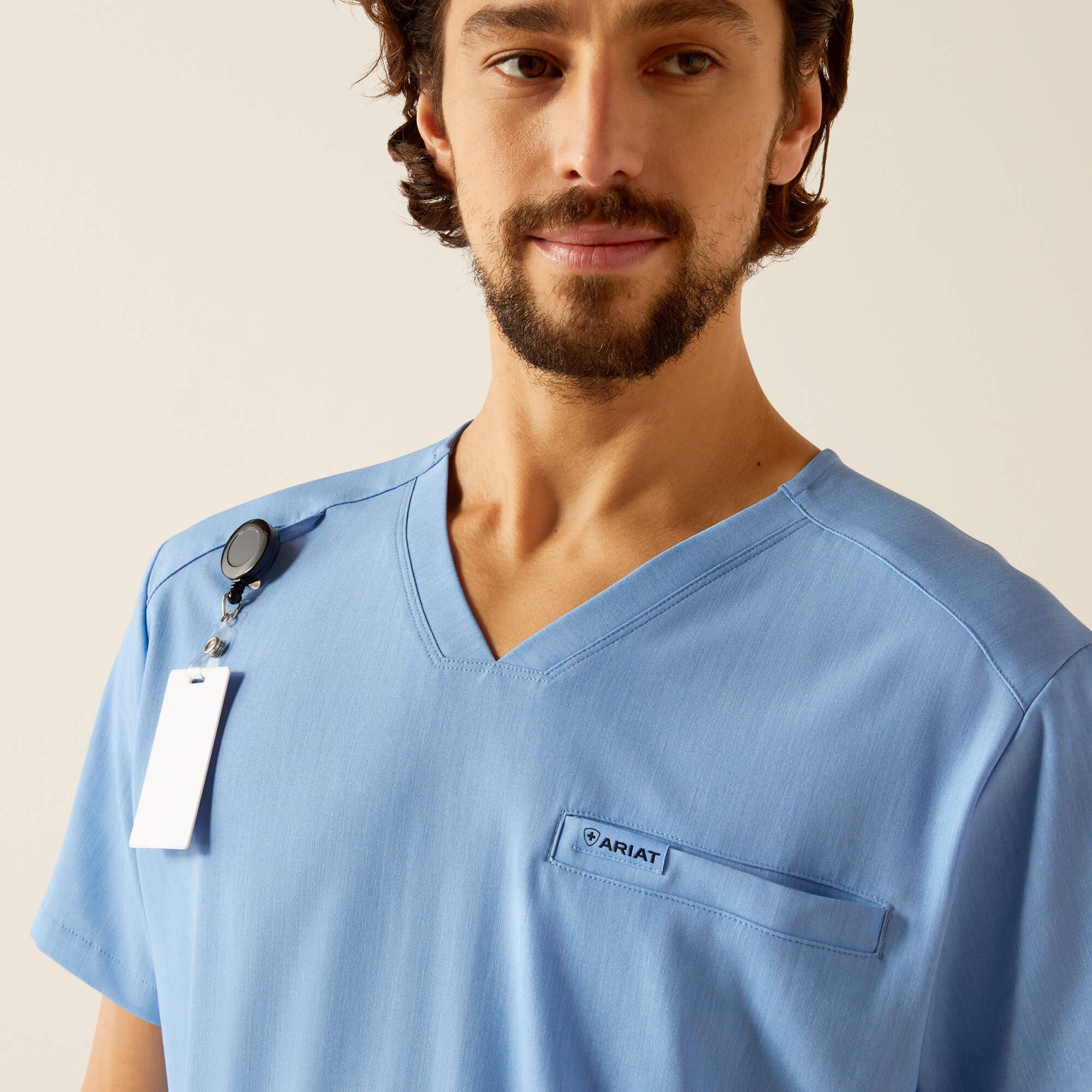 Derham 6 Pocket Scrub Top - Men