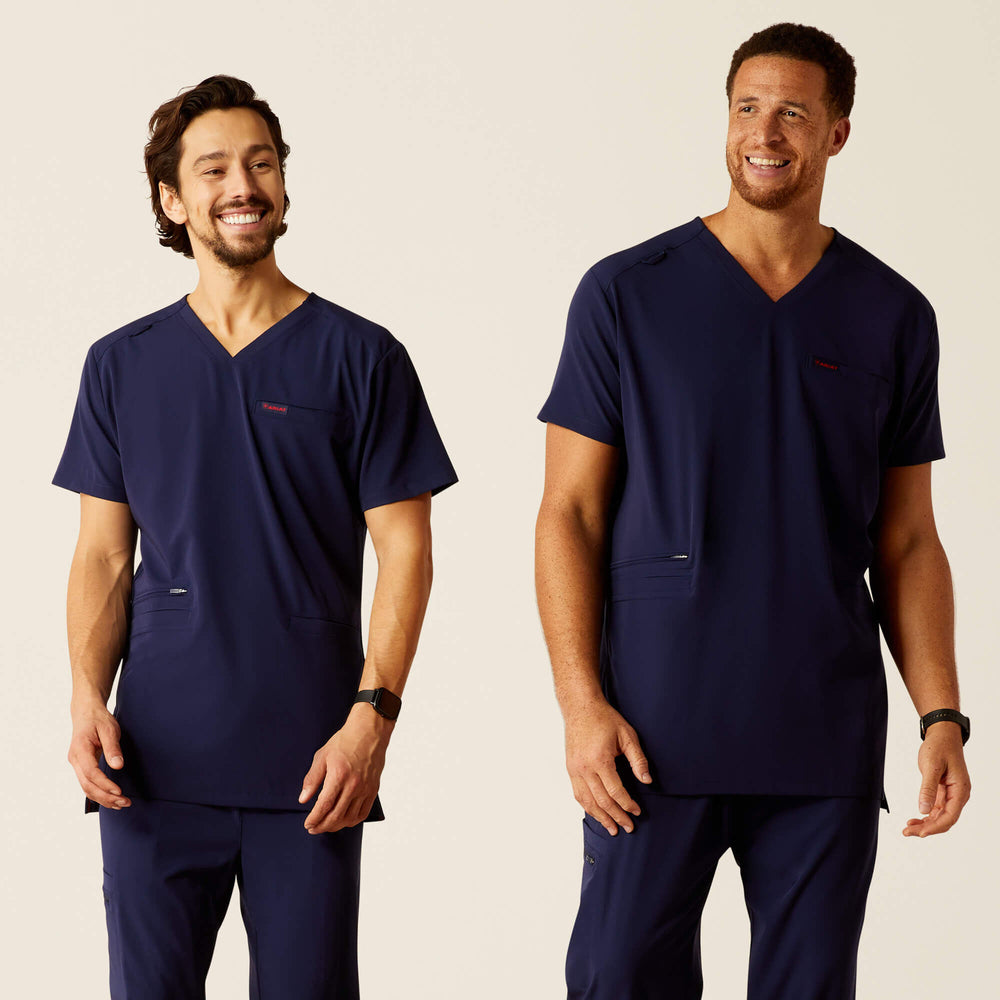 Derham 6 Pocket Scrub Top - Men