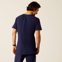 Derham 6 Pocket Scrub Top - Men