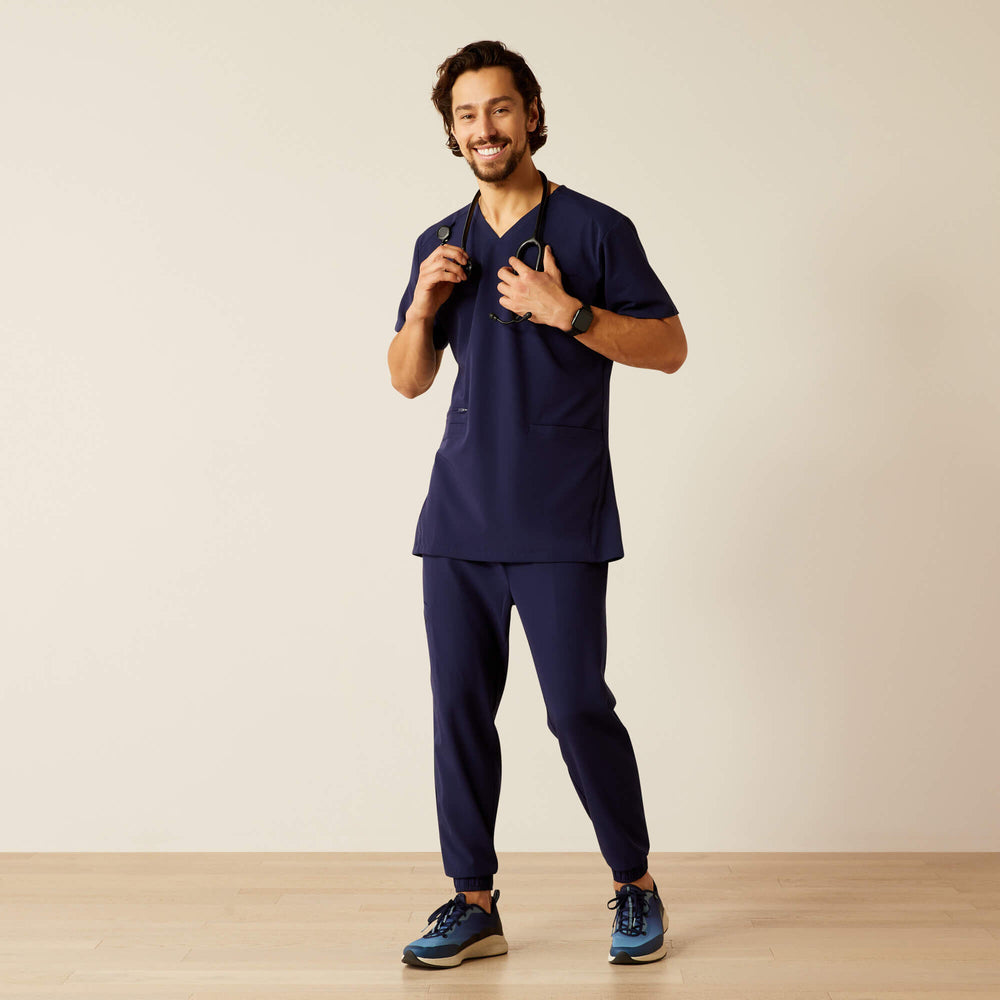 Derham 6 Pocket Scrub Top - Men