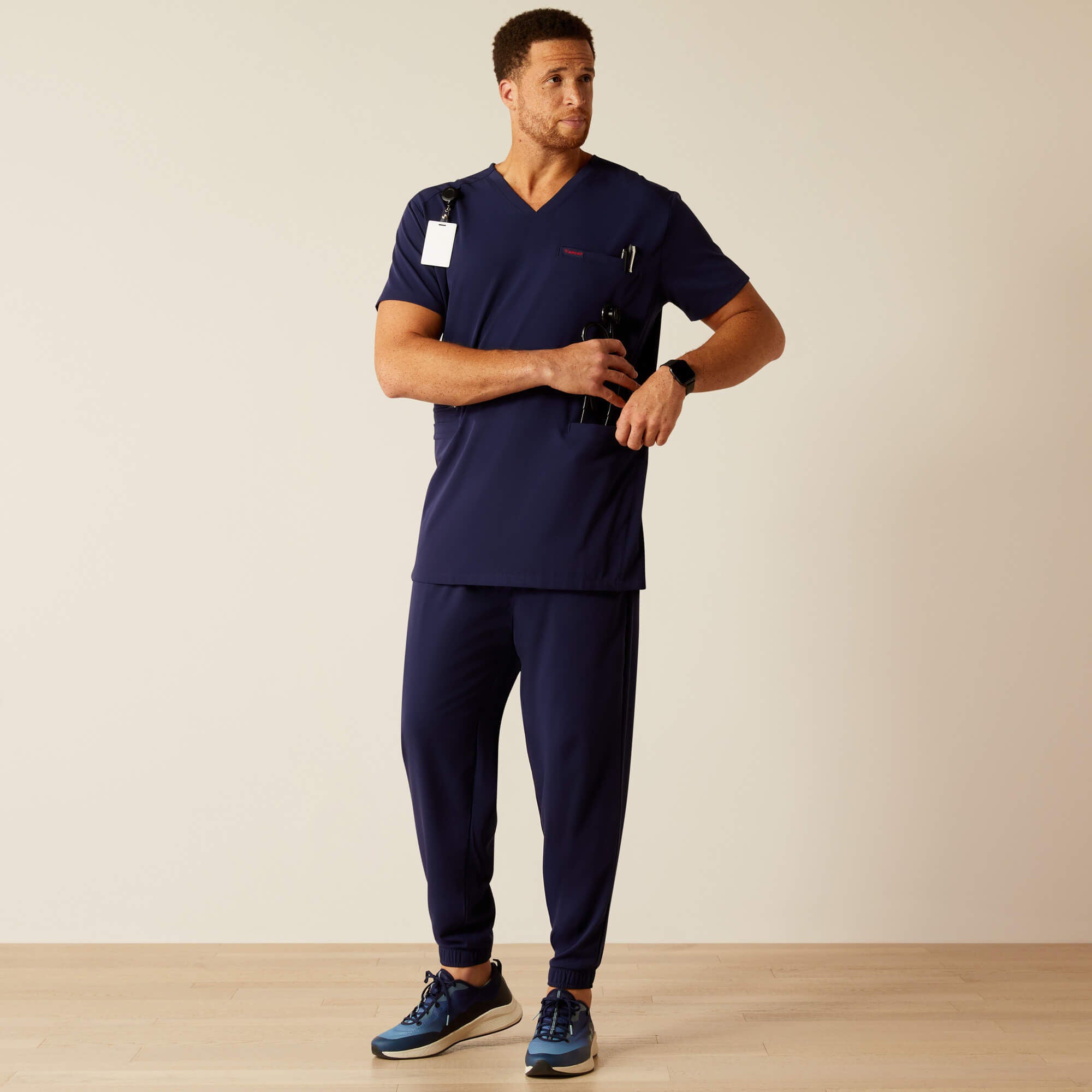 Derham 6 Pocket Scrub Top - Men