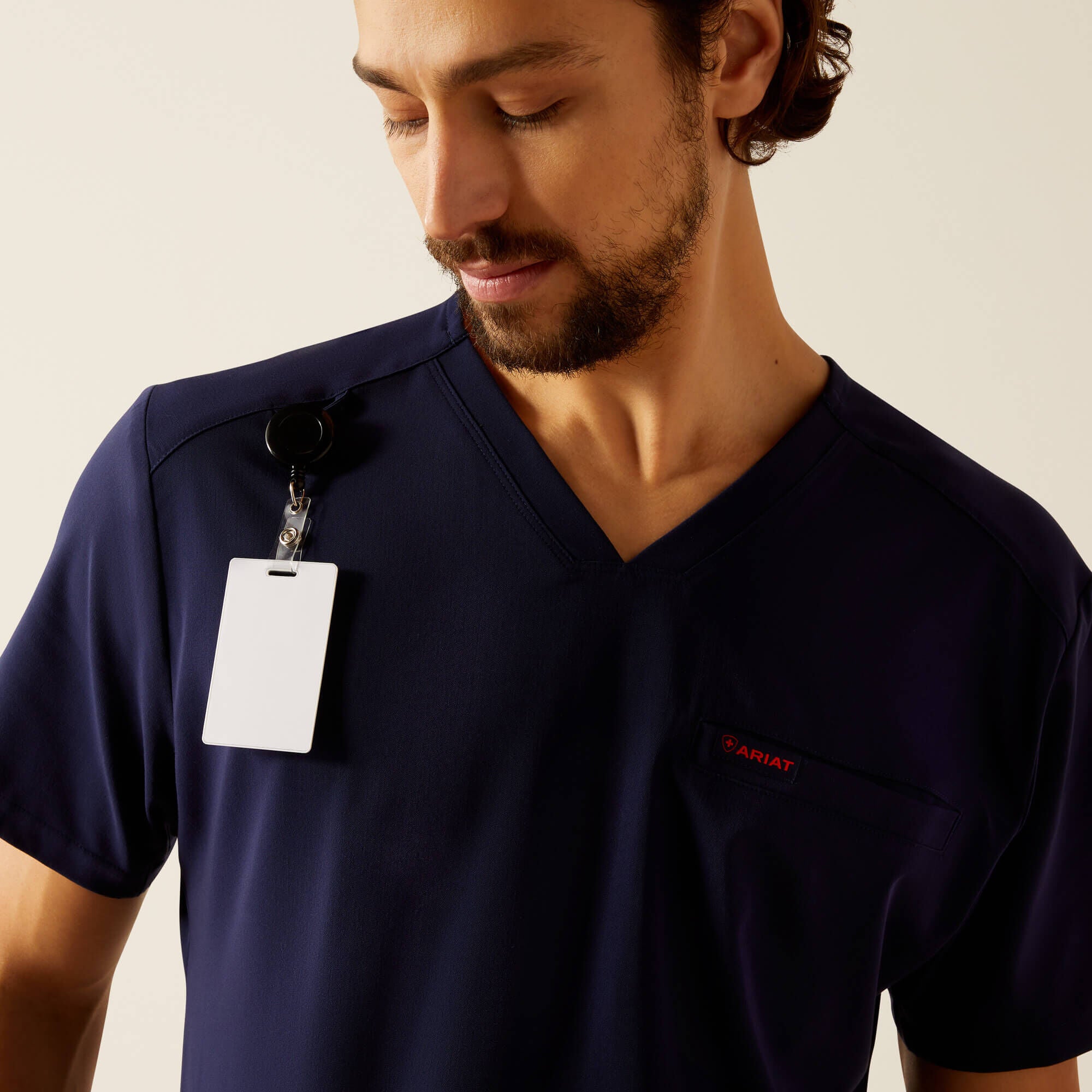 Derham 6 Pocket Scrub Top - Men