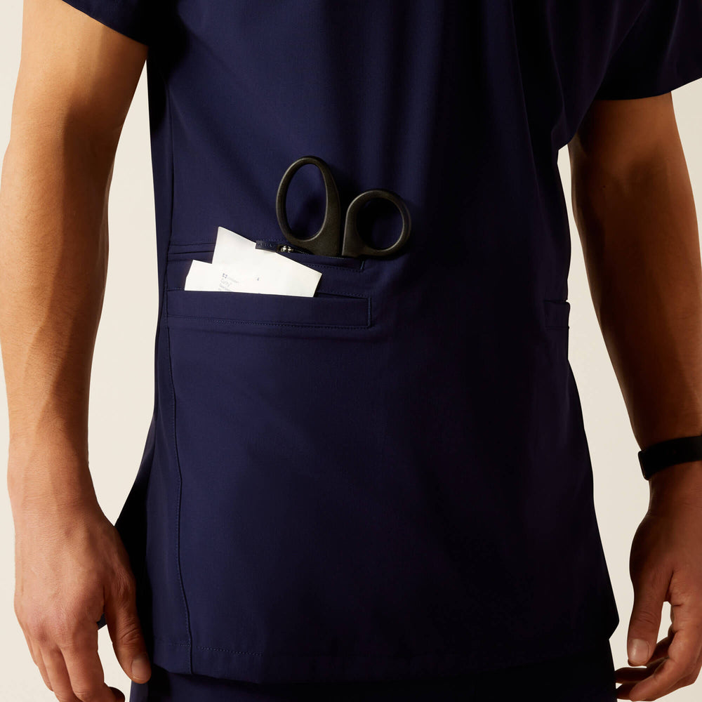 Derham 6 Pocket Scrub Top - Men