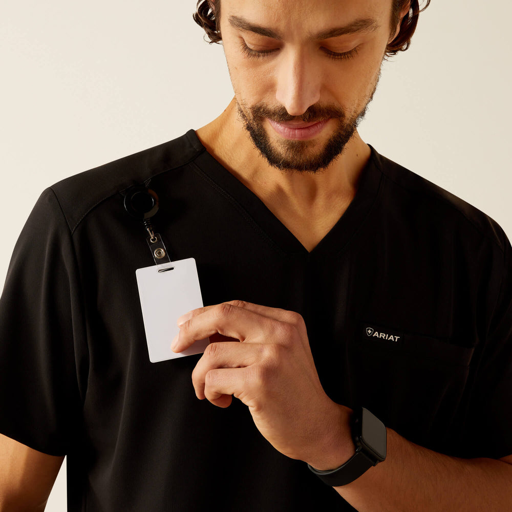 Derham 6 Pocket Scrub Top - Men