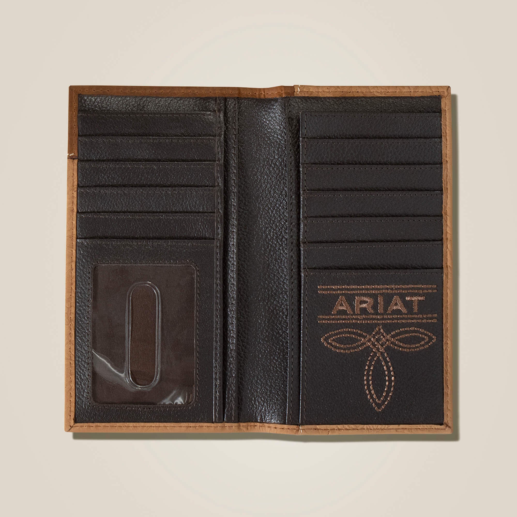 Tooled Leather Rodeo Wallet - Men