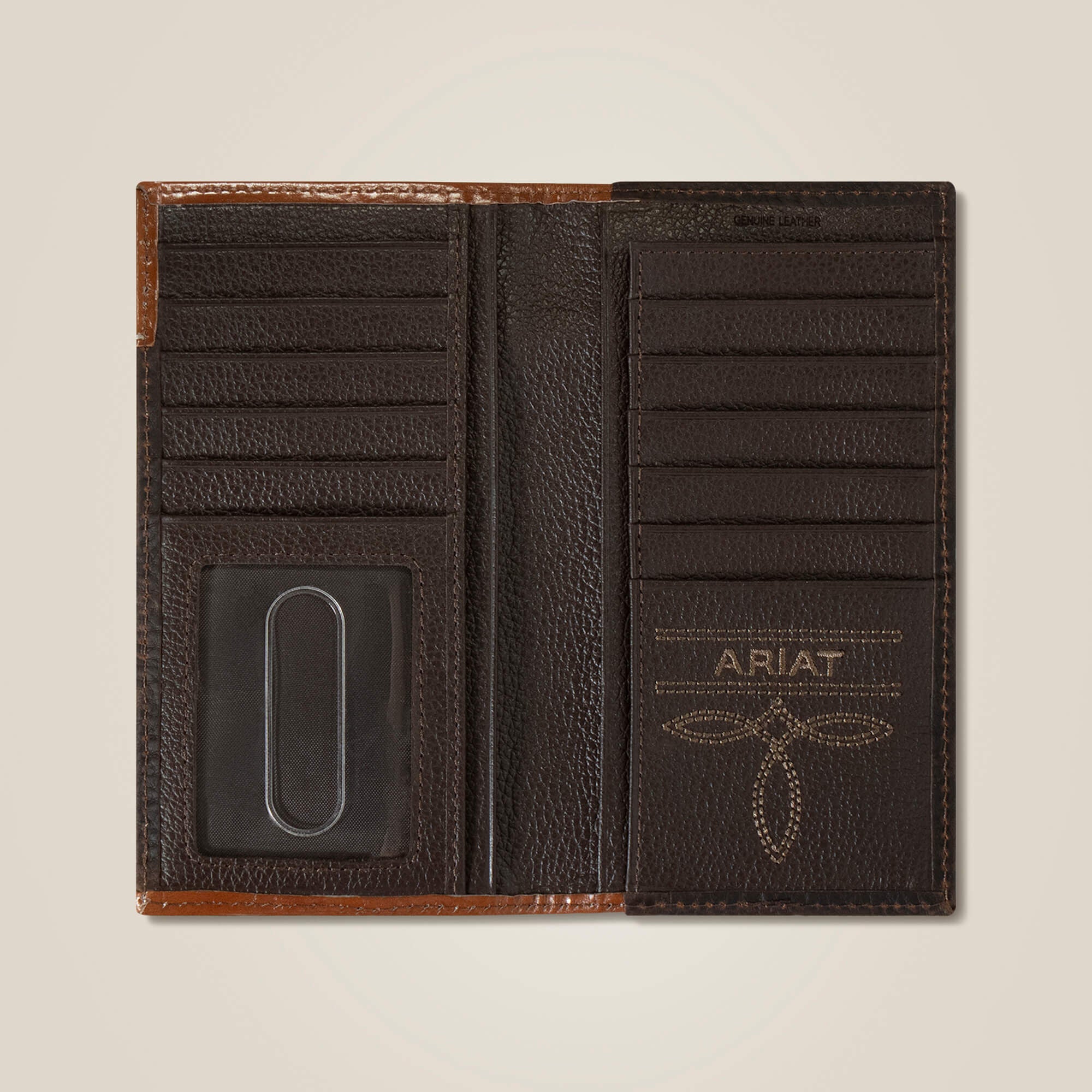 Braided Trim Rodeo Wallet - Men