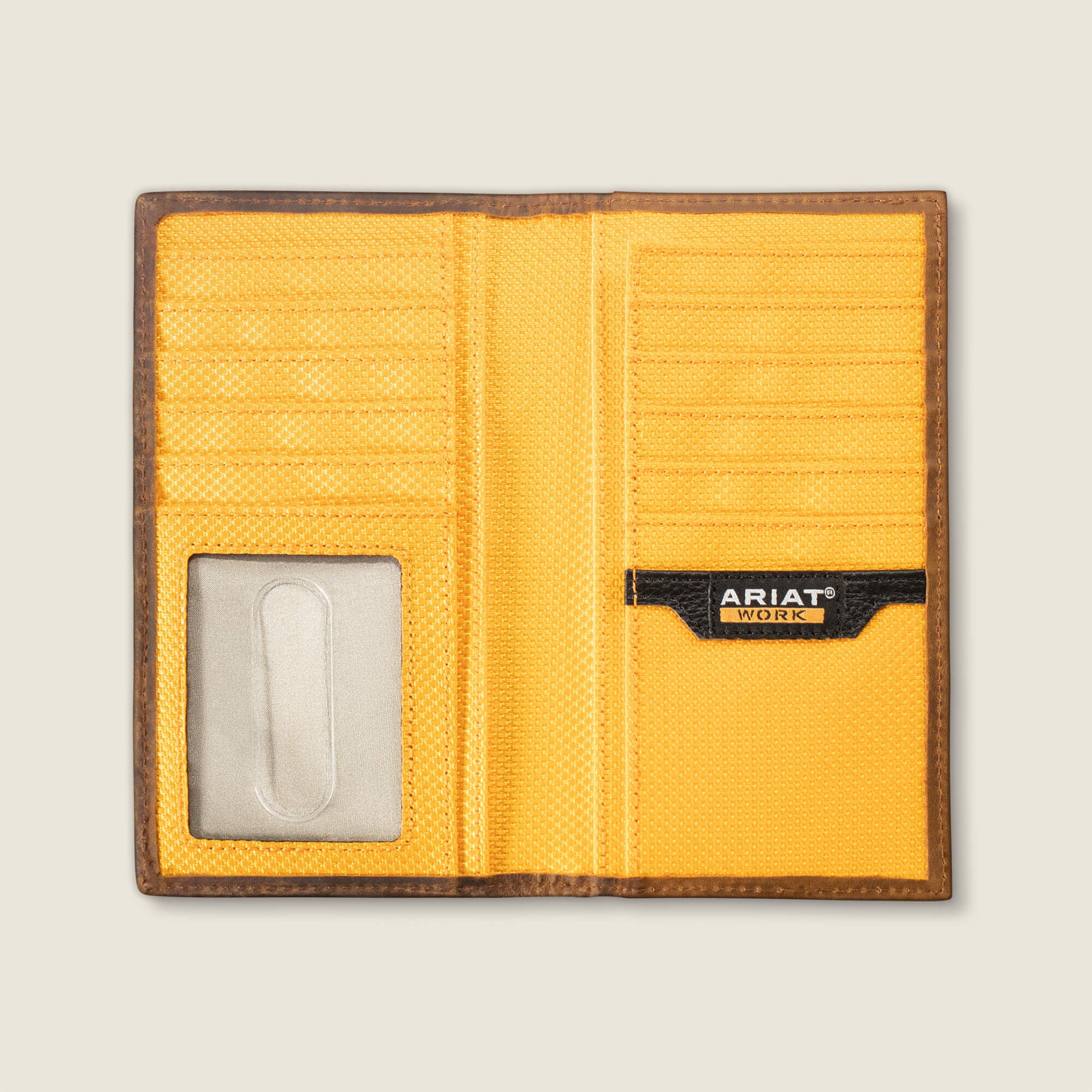 Work Roughneck Label Canvas Trifold Wallet - Men
