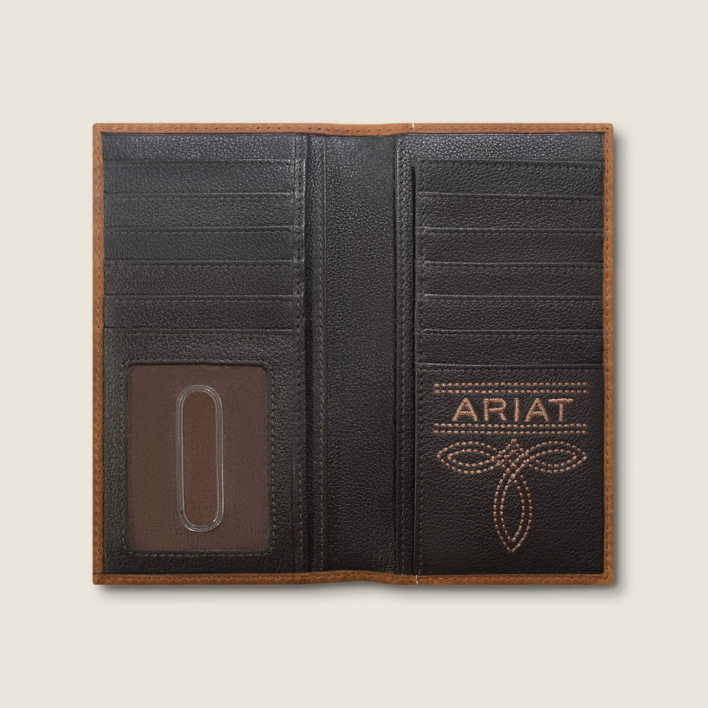 Ariat Logo Print Rodeo Wallet - Men