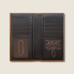 Ariat Logo Print Rodeo Wallet - Men
