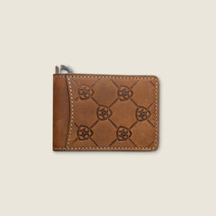 Ariat Logo Print Money Clip Wallet - Men