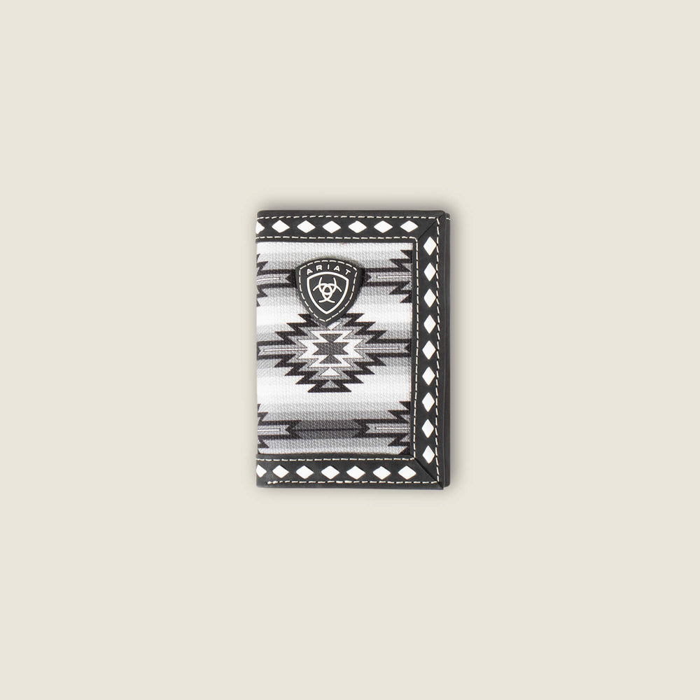 Southwest Diamond Trifold Wallet - Men