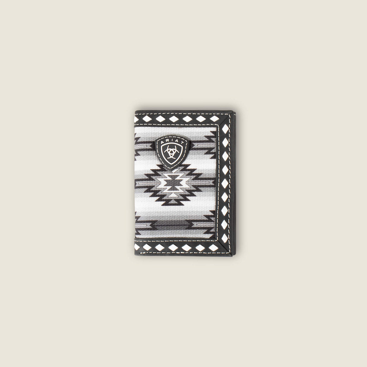 Southwest Diamond Trifold Wallet - Men