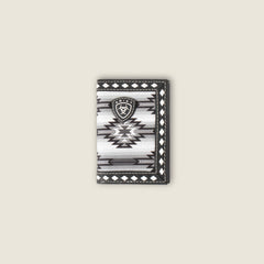 Southwest Diamond Trifold Wallet - Men
