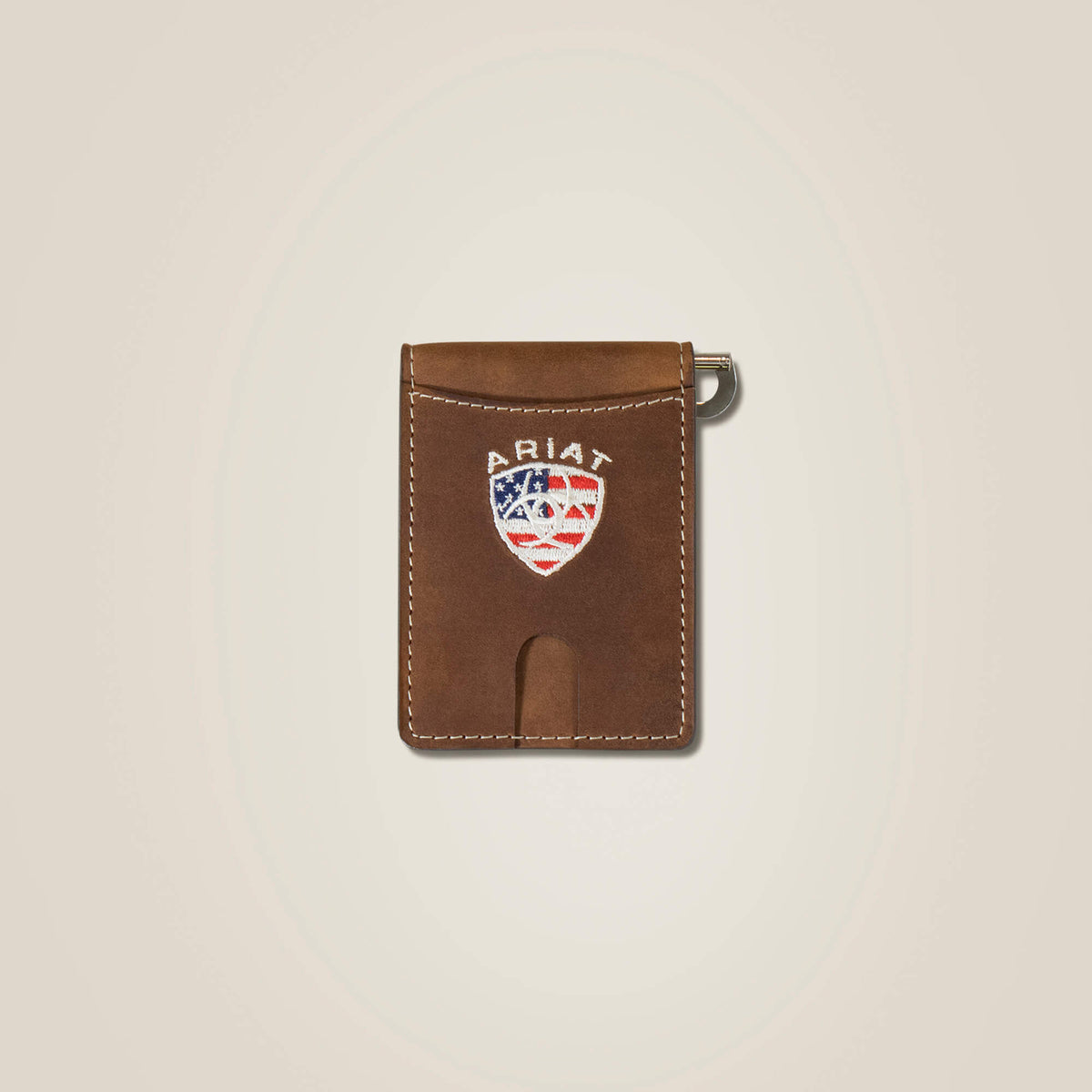 Flag Shield Clip Wallet - Men
