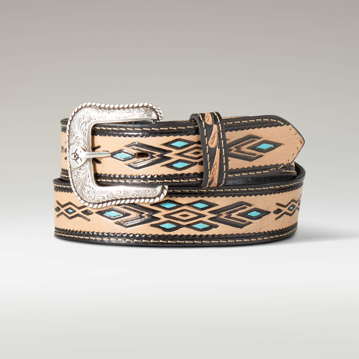 Hand Painted Belt - Men