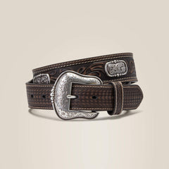 Filigree Concho Belt - Men