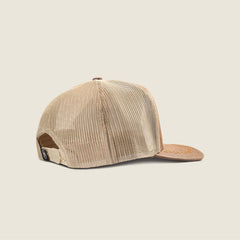 Oilskin Faux Leather Patch Cap - Men